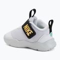 Detské topánky Nike Team Hustle D 12 white/black/clear emerald/topaz gold 3
