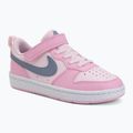 Detské topánky Nike Court Borough Low Recraft pink foam/pink rise/white/ashen slate
