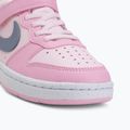 Detské topánky Nike Court Borough Low Recraft pink foam/pink rise/white/ashen slate 7
