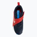 Detské topánky Nike Team Hustle D 12 tm navy/university red/photo blue/sail 5