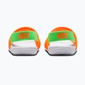 Detské šľapky Nike Kawa total orange/green strike 4