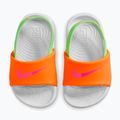 Detské šľapky Nike Kawa total orange/green strike 5