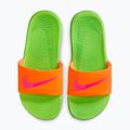 Detské šľapky Nike Coffee total orange/green strike/hyper pink 3