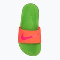 Detské šľapky Nike Coffee total orange/green strike/hyper pink 5