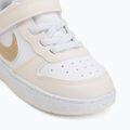 Detské topánky Nike Court Borough Low white/chalk/white/shimmer 7