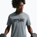 Pánske tréningové tričko Nike Dri-Fit Winning smoke grey/black/black 3