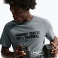 Pánske tréningové tričko Nike Dri-Fit Winning smoke grey/black/black 5