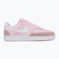 Dámske topánky Nike Court Vision Low Suede pink foam/white 2