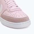 Dámske topánky Nike Court Vision Low Suede pink foam/white 7