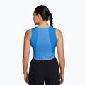 Dámske tréningové tričko Nike Pro Dri-Fit university blue/light photo blue/white 2