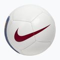 Lopta na mini futbal Nike Skills FC Barcelona white/cardinal red size 1