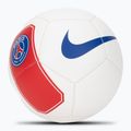 Lopta na mini futbal Nike Skills Paris-Saint Germain white/university red size 1 2