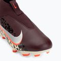 Detské kopačky Nike United Jr. Mercurial Superfly 10 Academy MG burgundy crush/metallic silver 7