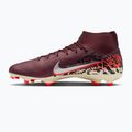 Pánske futbalové kopačky Nike United Mercurial Superfly 10 Academy MG burgundy crush/metallic silver 2