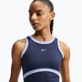 Dámske tréningové tričko Nike One Dri-Fit midnight navy/hydrogen blue/white 4