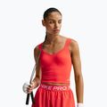 Dámske tréningové tričko Nike Pro Sculpt Medium Support Padded Tank light crimson/white