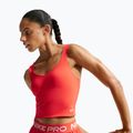 Dámske tréningové tričko Nike Pro Sculpt Medium Support Padded Tank light crimson/white 4