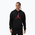 Pánska mikina  Jordan Pullover Hoodie black/gym red