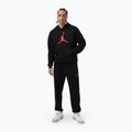 Pánska mikina  Jordan Pullover Hoodie black/gym red 2
