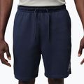 Pánske šortky  Jordan Fleece midnight navy/white 3