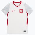Detský futbalový dres Nike Dri-Fit Poland Stadium Home 2026 white/field silver 3