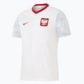 Pánske futbalové tričko Nike Dri-Fit Poland Home 2026 white/field silver