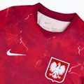 Detský futbalový dres Nike Dri-Fit Poland Stadium Away 2026 noble red/sport red 4