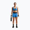 Dámske tréningové šortky Nike Pro Sculpt Dri-Fit High-Waisted Biker 5" light photo blue/black/white 2