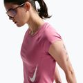 Dámske bežecké tričko Nike Swoosh Run Dri-Fit peony/photon dust/white 5