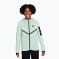 Detská mikina Nike Sportswear Tech Fleece Full Zip barely green/black/black