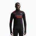 Pánska futbalová mikina Nike Paris Saint-Germain Strike Dri-Fit Soccer Knit Drill Top black/global red/global red