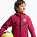 Detská futbalová bunda Nike FC Barcelona Tech Full Zip noble red/black/mineral yellow 4