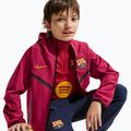 Detská futbalová bunda Nike FC Barcelona Tech Full Zip noble red/black/mineral yellow 6