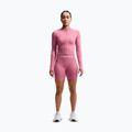 Dámske tréningové šortky Nike Pro Seamless High Waisted Biker 5" peony/white 2