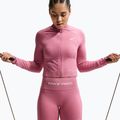 Dámske tréningové šortky Nike Pro Seamless High Waisted Biker 5" peony/white 4
