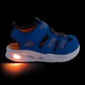 Detské sandále SKECHERS S-Lights Sola Glow blue/lime 8