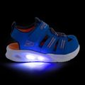 Detské sandále SKECHERS S-Lights Sola Glow blue/lime 9