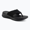 Dámske šľapky SKECHERS Ultra Flex 3.0 Rhythm Waves black