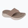 Dámske šľapky SKECHERS Ultra Flex 3.0 Rhythm Waves brown 8