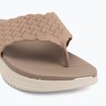 Dámske šľapky SKECHERS Ultra Flex 3.0 Rhythm Waves brown 7
