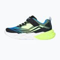 Detské topánky SKECHERS Flex-Glow Ultra black/blue/lime 11