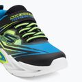 Detské topánky SKECHERS Flex-Glow Ultra black/blue/lime 7