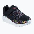 Detské topánky SKECHERS Uno Lite Heart Craze black/multi 8
