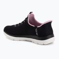 Dámske topánky SKECHERS Summits Dream Chaser black/mauve 3