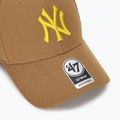 47 Značka MLB New York Yankees MVP camel baseballová čiapka 3
