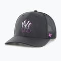 47 Značka New York Yankees Volcanic Trucker baseballová čiapka čierna