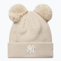 Dámska zimná čiapka  New Era Double Pom Beanie New York Yankees stone