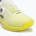 Pánske tenisové topánky HEAD Endure Pro BOA Clay white/yellow 7