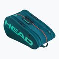 Taška na padel HEAD Tour Padel Bag L 40 l green/orange 2