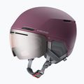 Lyžiarska prilba HEAD Cinema W S2 dark purple/silver/red